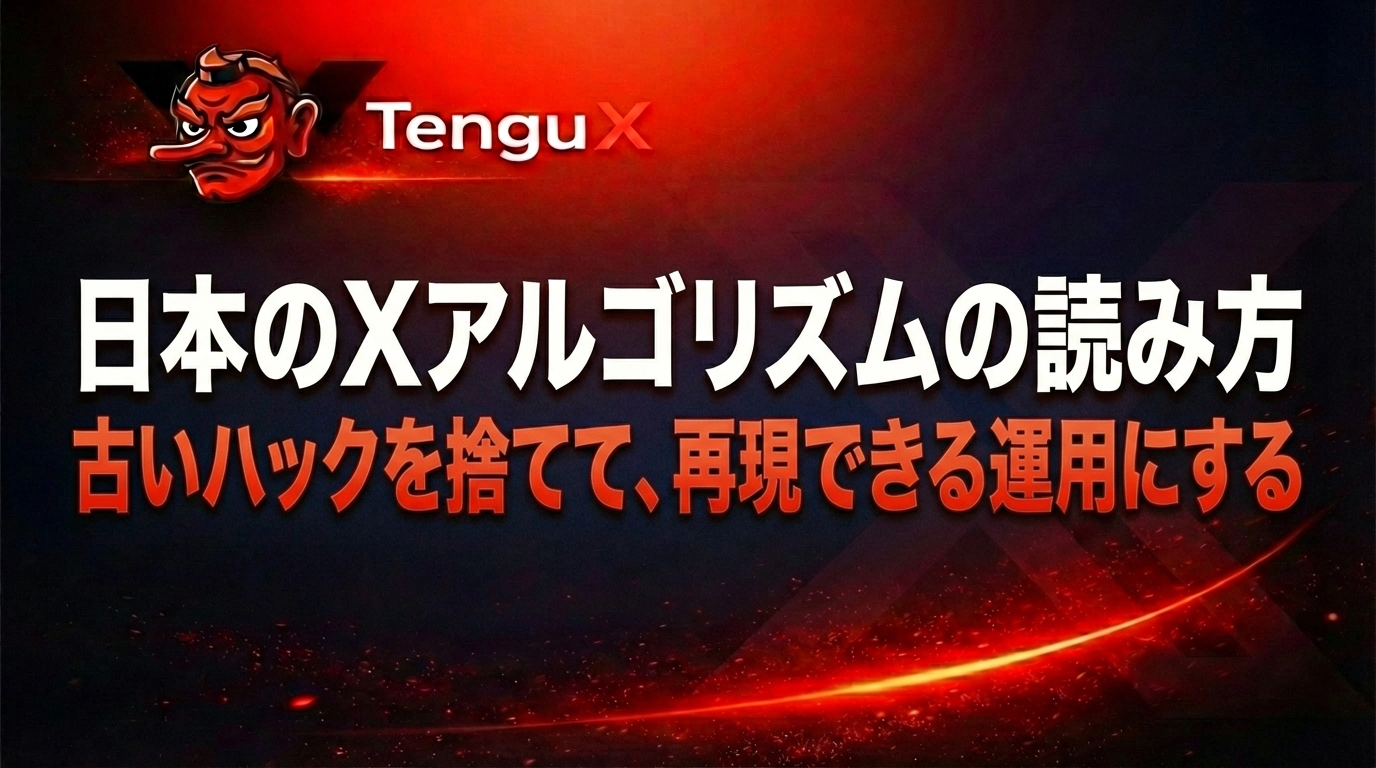 2026年版:日本のXアルゴリズムの読み方